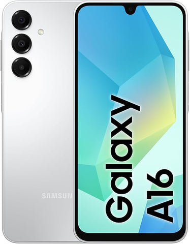 Samsung Galaxy A16 LTE, Android Smartphone, Dual SIM Mobile Phone, 4GB RAM, 128GB Storage, Gray