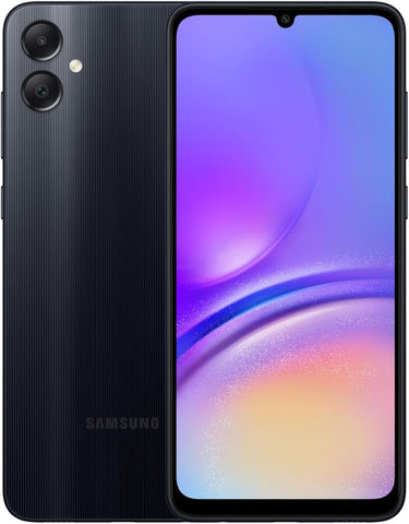 Samsung Galaxy A05, Android Smartphone, Dual SIM Mobile Phone, LTE, 4GB RAM, 64GB Storage, Black