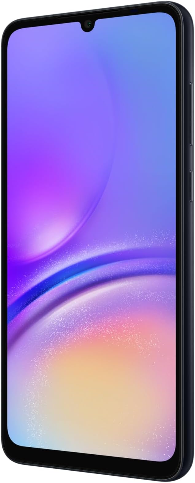 Samsung Galaxy A05, Android Smartphone, Dual SIM Mobile Phone, LTE, 4GB RAM, 64GB Storage, Black